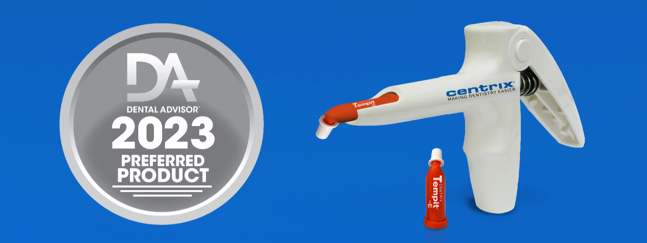 Tempit®E Won the Prestigious Dental Advisor Preferred Product Award!